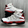 thumbnail image 2 of Ni - ke Ni - ke Air Jordan 6 Rings Cherry Red White Bulls Mens 12 322992-126 Sneakers OG, 2 of 5