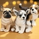 thumbnail image 5 of Perrito de peluche realista y adorable, juguete de simulación de mascota, muñeco con forma de perrito, regalo para niños, 5 of 5