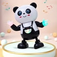 thumbnail image 1 of Fiudx juguetes para niños pequeños Deslumbrante baile Mini Robot música danza Robot giratorio juguete para niños bebé vaca juguetes musicales, 1 of 7