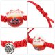 thumbnail image 3 of Cat Bracelet Woven Rope Bracelet Daily Wear Red Alloy Material Wearable Adjustable 1Set, 3 of 4