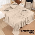 thumbnail image 2 of Juego de sábanas Utopia Bedding California King de microfibra cepillada, 2 of 7