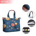 thumbnail image 2 of Pioneer Flower Floral Print Pattern Travel Tote Bags for Women Carry On,Large Weekender Bags for Women Travel,Multi Functional Duffle Bag for Work,Shopping,Sports, 2 of 5