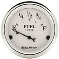 thumbnail image 4 of Autometer Old Tyme White 2 1/16in Fuel Pre 65 GM, 4 of 5