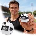 thumbnail image 1 of Handheld Mechanical Counter Clicker – 4‑Digit Manual Reset Counters With Wrist Straps ‑Color Lightweight ABS For Sports Inventory Craft (9 Styles), 1 of 6