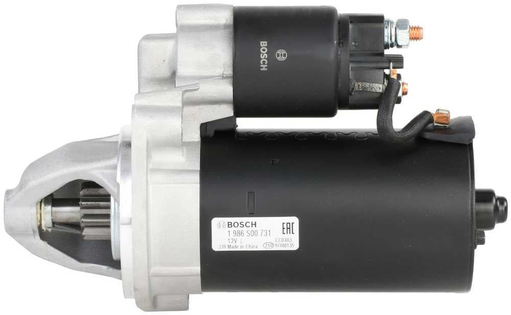 Bosch SR0473N Starter Motor Fits select: 2005-2006 DODGE SPRINTER, 2005-2006 MERCEDES-BENZ E