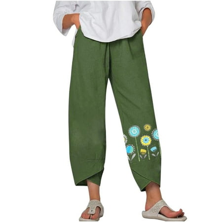 

Womens Full Length Pants Clearance Pattern Bib Pants Coverall With Pockets Trouser Long Pant Trendy Fashion Jogger Scrub Pants for Women Blue M