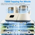 thumbnail image 3 of Zorpupoa 1Pc 15000PA Double Cup Bed Vacuum Cleaner  Cordless Mattress Vacuum Rechargeable Dust Mites Remover with 3 Washable Filters, 3 of 11