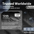 thumbnail image 6 of 124A Toner Cartridge Compatible for 124A Q6000A Toner Cartridge for LaserJet 2600n 1600 Printer, 6 of 7