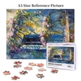 thumbnail image 6 of 500 PCS 500 Piece Vibrant Jigsaw Puzzle Window Flowers,Brain Challenge,Charm Artworks For Flower Enthusiasts,Oil Painting Style Wooden Puzzles,Great For Relaxation And Display For Puzzle Lovers, 6 of 6