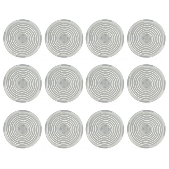 ZOUSSIQI 12pcs Arcade Button Cover Replace Mechanical Push Button Cover for Kailh for Cherry for TTC for Akko for Glorious Switches White EL225#04417