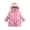 Pink Coat, variant on Girls Mid Long Puffer Coat Hooded Parka Thickened Zipper Down Jackets Kids Long Sleeve Detachable Gloves Quilted Outerwear Winter Outdoor Warm Jacket 1-10Years ,Black ,1-2 Years