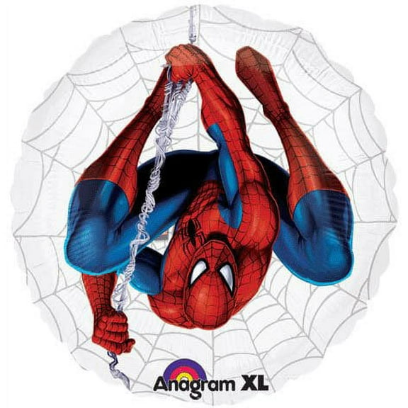 Spider-Man See-Thru 26" Webbed Mylar Balloon Large