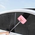 thumbnail image 6 of Car Window Cleaning Brush with Telescopic Handle, Microfiber Head and Foam for Windshield, Rear Window and Sunroof Cleaning, 6 of 7