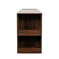 thumbnail image 4 of Resenkos Corner Desk with Storage, Home Office Workstation with Extendable Table Top, Brown, 4 of 14