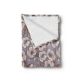 thumbnail image 2 of Vintage Soft Flannel Fleece Throw Blanket, Graceful Nature Theme Bedding Plant Poppies Buds with Look French Garden, Cozy Plush for Indoor and Outdoor Use, 70" x 90", Mauve Blush, by Ambesonne, 2 of 5