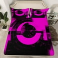 thumbnail image 2 of Erosebridal Green Abstract Full Sheet Sets, Chic Minimalism Bedding Full Size, Circle Decor 4-Piece, 2 of 7