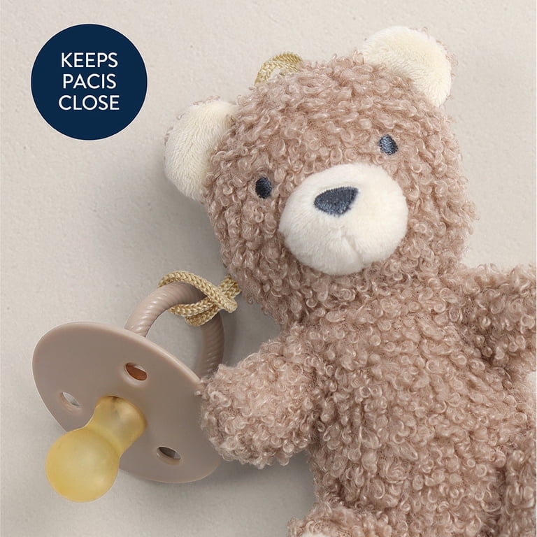 Itzy Ritzy Bitzy Pal Bear with Natural Rubber Pacifier photo 4