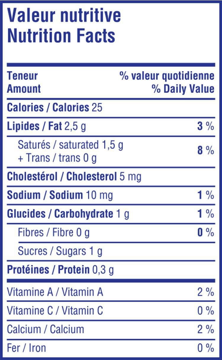 Québon 15% Table Cream, 473 mL