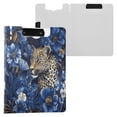 thumbnail image 3 of A4 Double Clip File Folder Binder Clipboards Waterproof Durable Foldable Folder Suitable for Office and Family Blue Oil Painting Jaguar, 3 of 9