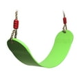thumbnail image 3 of TISHITA Kids Outdoor Fun Playground Swing Seat Swingset Toy with Rope Green, 3 of 8