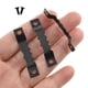 thumbnail image 4 of 50 Dentados + 100 Tornillos-Negro-Kit de Soporte para Marco de Cuadro de Acero Inoxidable Sujetador de Marco Ganchos para Colgar Cuadros Surtidos Gancho para Espejo Colgante Colgador de Cuadros de Pared JM, 4 of 5