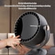 thumbnail image 4 of Wosthever Fan USB portátil del ABS con el viento reservado y potente para la velocidad sin aspas del ventilador 6 del hogar o de la oficina Electrodomésticos Gris oscuro, 4 of 4