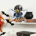 thumbnail image 4 of Adornos de Halloween, decoración de Halloween, figura de fantasma de madera para escena de cementerio, estatua decorativa multicapa, adornos decorativos, decoración del hogar, decoración de la habitac, 4 of 6