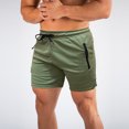 thumbnail image 4 of TFixol Pantalones cortos de fitness para hombre Pantalones cortos de playa de gimnasio de secado rápido Descanso de verano, 4 of 8
