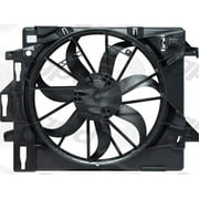 chrysler town & country engine cooling fan assembly