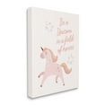 thumbnail image 3 of Stupell Be A Unicorn In A Field Of Horses Phrase Fairy Tales & Fantasy Painting Gallery Wrapped Canvas Print Wall Art, 3 of 5