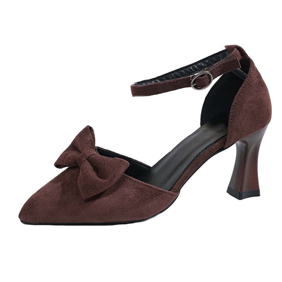 Jane Wardrobe Women’S Patent PU Mary Jane Pumps, Square Toe Ankle Strap Block Heel Dress Shoes, Comfortable Low Chunky Heel Casual Party Heels, 1 Pair, Sizes 35 Through 42