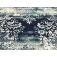 thumbnail image 2 of Studio Collection Vintage French Damask Design Contemporary Modern Area Rug Rugs 3 Different Color Options  (Damask Navy Blue, 5 x 7), 2 of 4