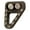 Black, variant on Clean Speed 1017-0001 Standard Brake Pedal Tip Orange