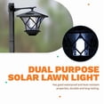 thumbnail image 4 of LáMpara de JardíN Tradicional con EnergíA Solar 1.5M LED Farol Poste Luz DecoracióN, 4 of 5