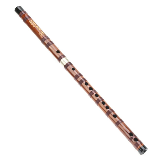 Dry Bitter Bamboo Flute, Portable 19.1 X 0.8In Bamboo Flute For Performance For Grade Examination For Beginner For Music Enthusiast