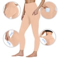 thumbnail image 5 of ZQUUVOU Women's Workout Leggings High Waist Tummy Control Lifting Yoga Panst with Pockets for Gym Running Exercise Pink, 5 of 9