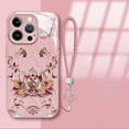 thumbnail image 7 of Lotus Lanyard Hard Cases,for iPhone iPhone 17/16/15/14/13 Pro Max Series,  All-Inclusive Lens Design Phone Cover, 7 of 7
