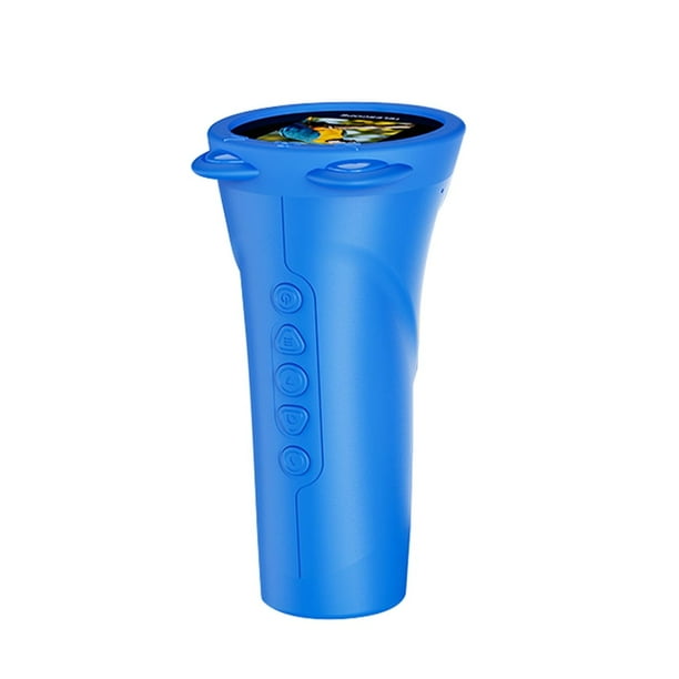 Telescopio Digital para Niños de 2 Pulgadas, Aumento de 10X, Telescopio de Bolsillo Portátil, Cámara de 2 MP, Educativo, Azul.