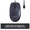 thumbnail image 4 of Mouse Logitech M100 Negro, 4 of 4