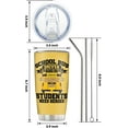 thumbnail image 3 of School Bus Driver Gifts Tumbler Cup with Lid and Straw School Bus Driver Appreciation Birthday Gifts 20 oz Double Wall Vacuum Insulated Stainless Steel Travel Coffee Tumbler Mug, 3 of 6