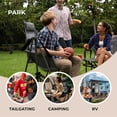 thumbnail image 6 of Camphor Designs Portable Swing Hammock Chair Foldable Recliner, 6 of 7