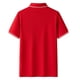 thumbnail image 3 of pstuiky camisetas de hombre, Camisa informal de manga corta con cuello vuelto, cómoda y lisa, para hombre camisas casuales para hombre l, 3 of 3