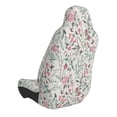 thumbnail image 3 of Picia Fairy Floral Print Waterproof Sweating Car Seat Cover for Post Gym Workout, Running, Beach and Hiking, Universal Fit Anti-Slip Bucket Seat Protector, 3 of 5