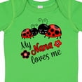 thumbnail image 4 of Inktastic My Nana Loves Me with Cute Ladybugs Boys or Girls Baby Bodysuit, 4 of 5
