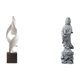 thumbnail image 1 of Figura decorativa de resina con diseño abstracto, ideal como recuerdo para el hogar, la oficina o la mesa de centro. Adorno coleccionable de piedra Gu, 1 of 8