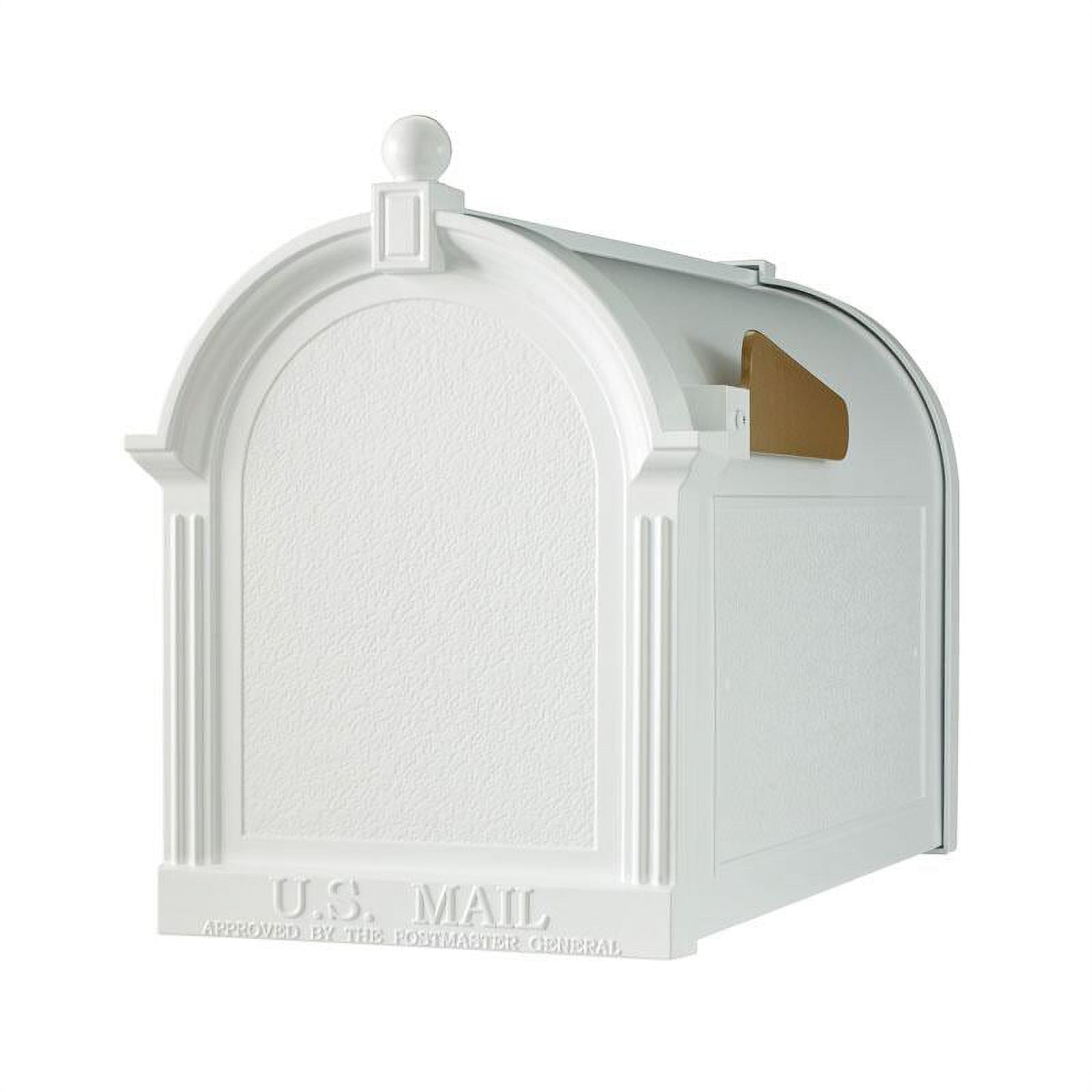 Whitehall Deluxe Mailbox, White