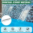 thumbnail image 4 of Luku Pool Fountain Pool Waterfall Pool Spillway, Water Fountain Outdoor for Garden Swimming Pools Pond Decoration, 4 of 6