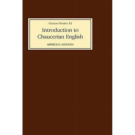 Chaucer Studies Introduction to Chaucerian English, Book 11, (Hardcover)