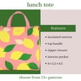 thumbnail image 3 of Bolsa de almuerzo Kate Spade New York, portátil, suave, color limón, 3 of 6