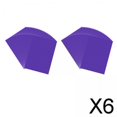 thumbnail image 1 of Runquan 2-6pack 50Pcs Card Sleeves Holder Game Protector Holders for TCG Cards violet 6 Pcs, 1 of 8